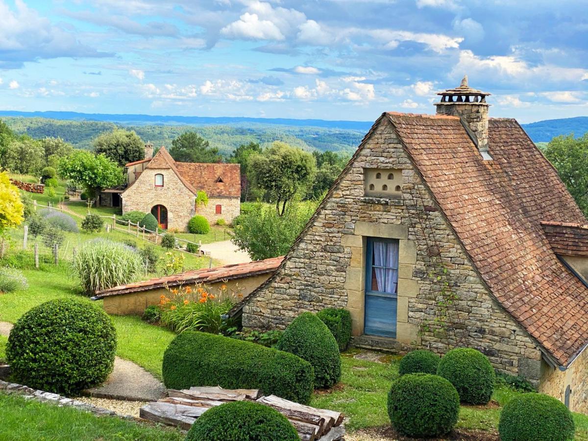 サルラ・ラ・カネダ Eco-Hameau Du Sentier Des Sourcesヴィラ エクステリア 写真