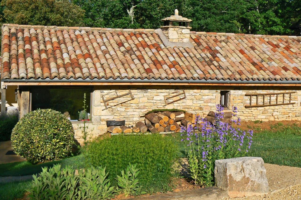 サルラ・ラ・カネダ Eco-Hameau Du Sentier Des Sourcesヴィラ エクステリア 写真