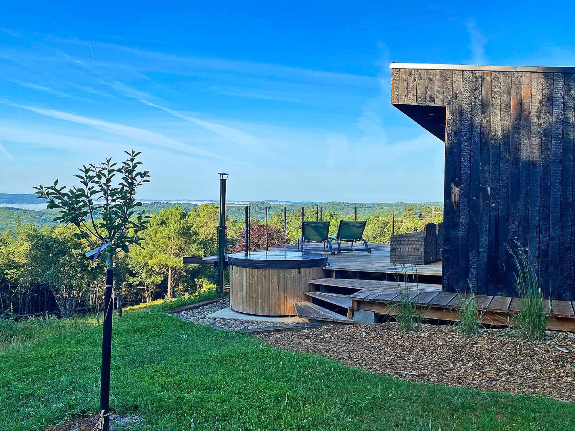 サルラ・ラ・カネダ Eco-Hameau Du Sentier Des Sourcesヴィラ エクステリア 写真