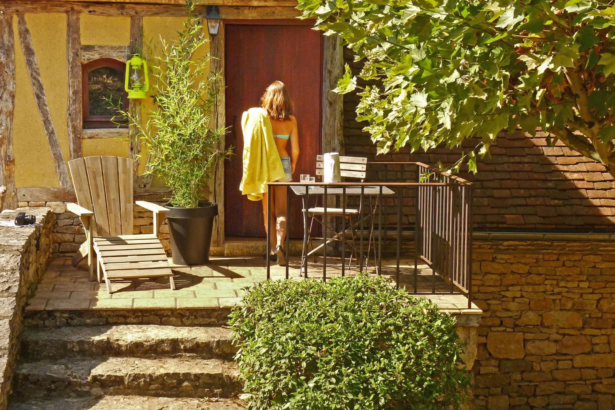サルラ・ラ・カネダ Eco-Hameau Du Sentier Des Sourcesヴィラ エクステリア 写真